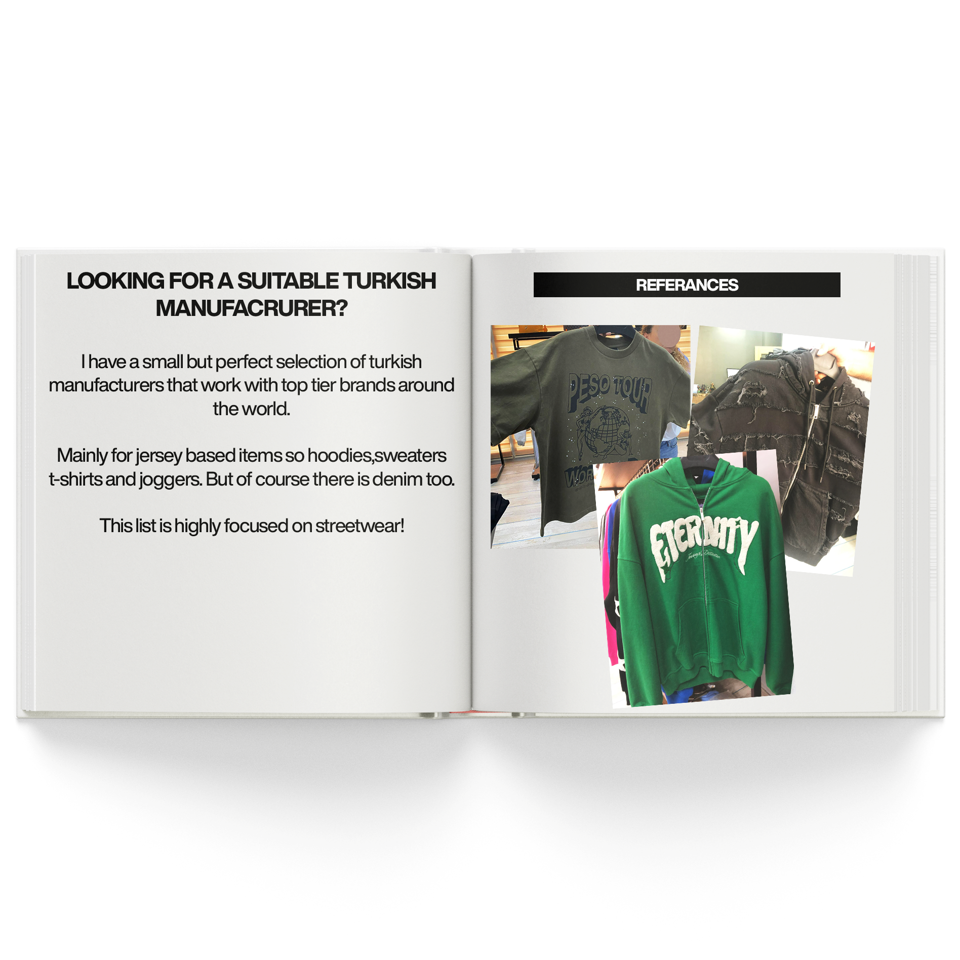 The Turkey Manufacturing List